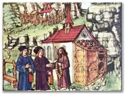 Nicolás de Flüe: Espectáculo para ángeles y hombres, patrono de Suiza 4 R243 HAG A mediacao de Sao Nicolau