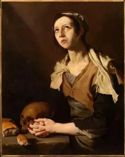 Santa María Egipciaca, pecadora pública perdonada por Dios, Él mismo la alimenta por muchos años 2 4