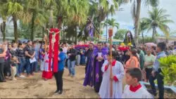 Nueva Guinea, Nicaragua, celebró el Viacrucis el Viernes Santo a pesar de prohibiciones gubernamentales 2 4 3