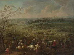 El beato Inocencio XI y el cerco de Viena 4 1280px August Querfurt The Turkish siege of Vienna 700x518 1