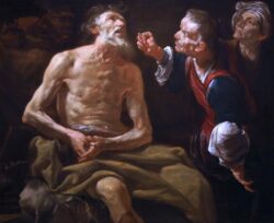 Job, varón paciente, fuerte contra el demonio, victorioso en Dios 2 7 3