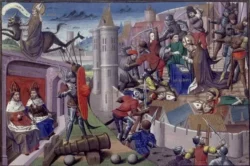 San Desiderio de Langres, pasa de manejar el arado al báculo de Obispo 2 Martyrium Sancti Desiderii