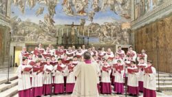 Coro do Papa inicia turne inedita pelo Brasil em sua primeira visita a America Latina 1