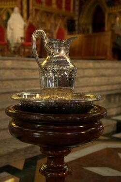 “El deseo de la Iglesia de que todos se salven”: sacerdote que bautiza a bebé muy prematura 2 Batismo na Basilica de Nossa Senhora do Rosario 2