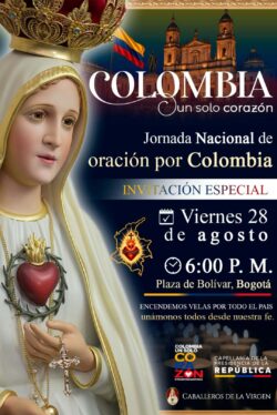 Colombia se une en oración este viernes: “Colombia - Un Solo Corazón”, tras el terremoto 2 IMG 20260824 WA0030