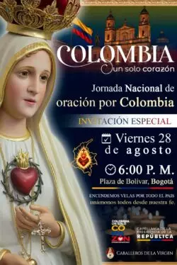 Colombia se une en oración este viernes: “Colombia - Un Solo Corazón”, tras el terremoto 2 IMG 20260824 WA0030