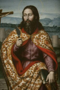 San Bartolomé Apóstol, el recto, el elogiado por Cristo, el amigo de San Felipe 2 San Bartolome Museo San Pio V Valencia 444