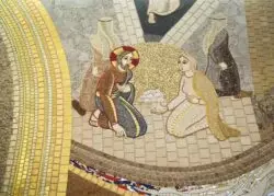 Fue el propio Papa quien dio la orden de no usar más mosaicos de Rupnik en publicidad vaticana 2 images