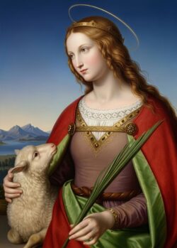 Santa Regina, el prefecto llega en su obsesión a encarcelarla, pero una cruz se le aparece 2 7