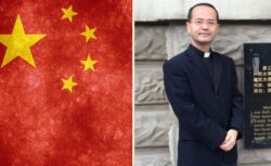 Sacerdote propone a Confucio, Buda y Lao-Tse como lupa de la fe: así “sinizan” Iglesia en China 2 bandera y padre han