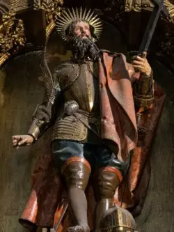 San Marcelo tira la espada ante los ídolos y desenvaina el acero de su fe 2 1 17