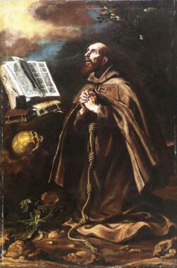 San Pedro de Alcántara, “hecho de raíces de árboles” y visto en la gloria por Santa Teresa 2 6 2