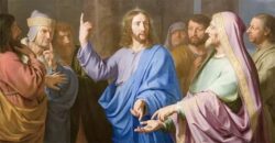 El veneno de la serpiente camuflado bajo la “inocencia de la paloma” - Comentario a la lectura dominical 2 Denario de Cesar por Philippe de Champaigne Museu de Belas Artes de Montreal 1