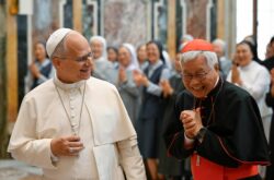 León XIV a los consagrados coreanos en Roma: “Somos testigos de la esperanza y artesanos de la paz” 2 Leao XIV aos consagrados coreanos em Roma Sejam testemunhas de esperanca e artesaos da paz 1
