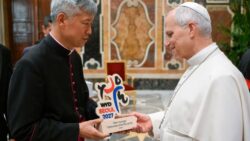 León XIV a los consagrados coreanos en Roma: “Somos testigos de la esperanza y artesanos de la paz” 3 Leao XIV aos consagrados coreanos em Roma Sejam testemunhas de esperanca e artesaos da paz 3