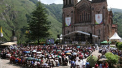 Papa León anima a los participantes de la JEMJ 2027, en el Santuario de Covadonga - España 2 about mass 2025